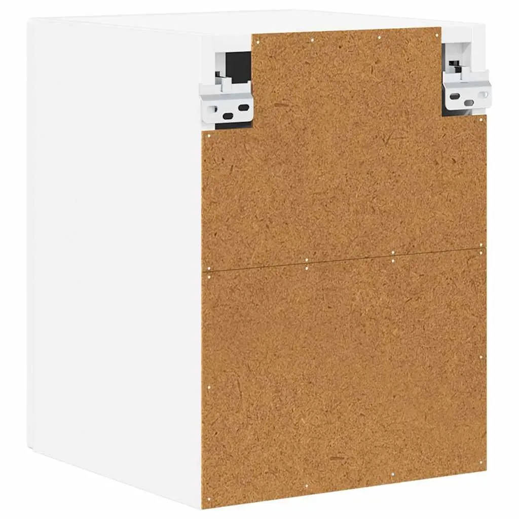 Wall Cabinet Kitchen Storage High Gloss White 30 x 31 x 40 cm