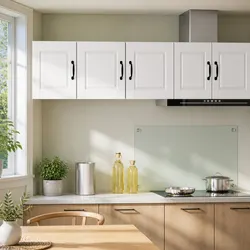 Dimensions: White Wall Cabinet PORTO Kitchen Storage