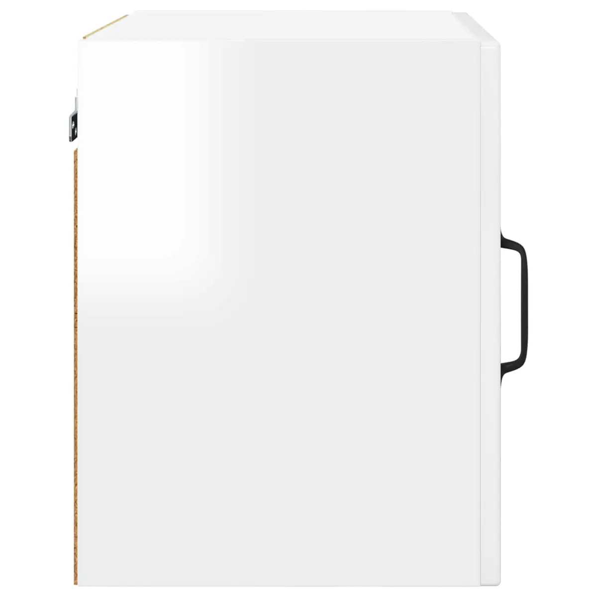 Wall Cabinet Kitchen Storage High Gloss White 40cm
