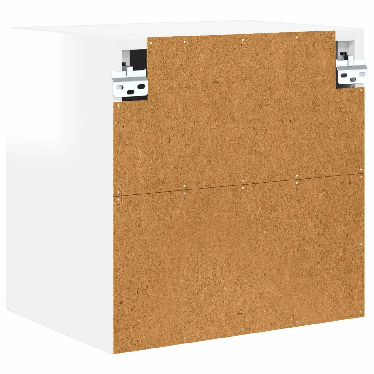 Wall Cabinet Kitchen Storage High Gloss White 40cm