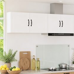 50x31x40cm Engineered Wood Wall Cabinet in White