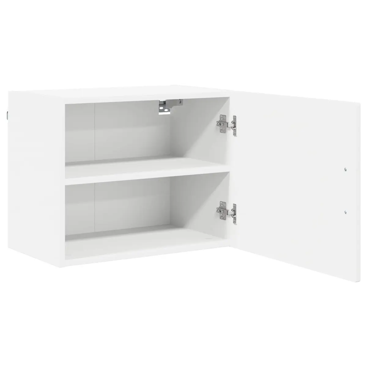 50x31x40cm Engineered Wood Wall Cabinet in White