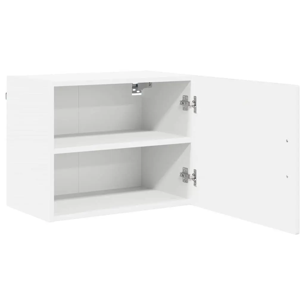 Wall Cabinet Kitchen Storage High Gloss White 50 x 31 x 40 cm
