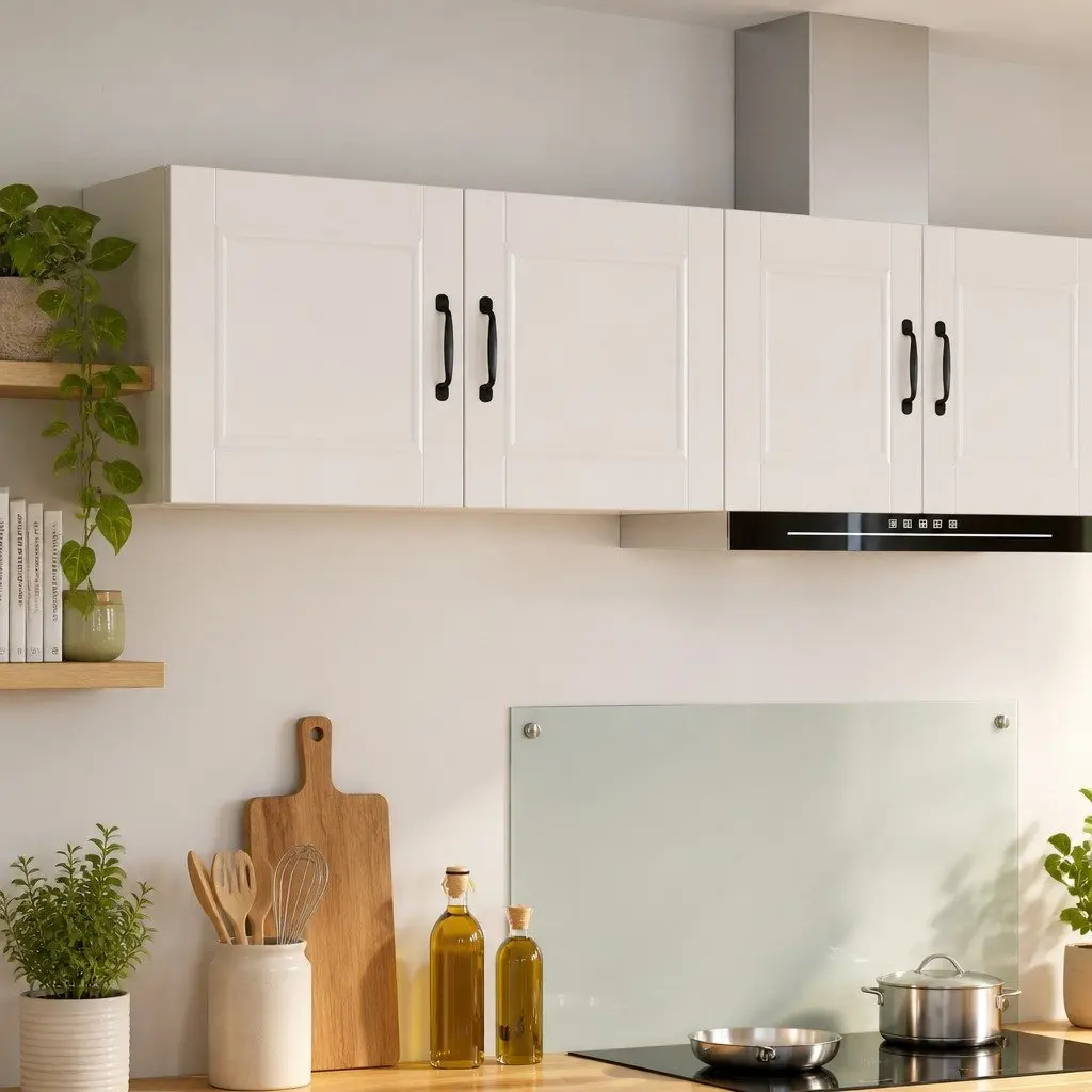 High Gloss White Wall Cabinets