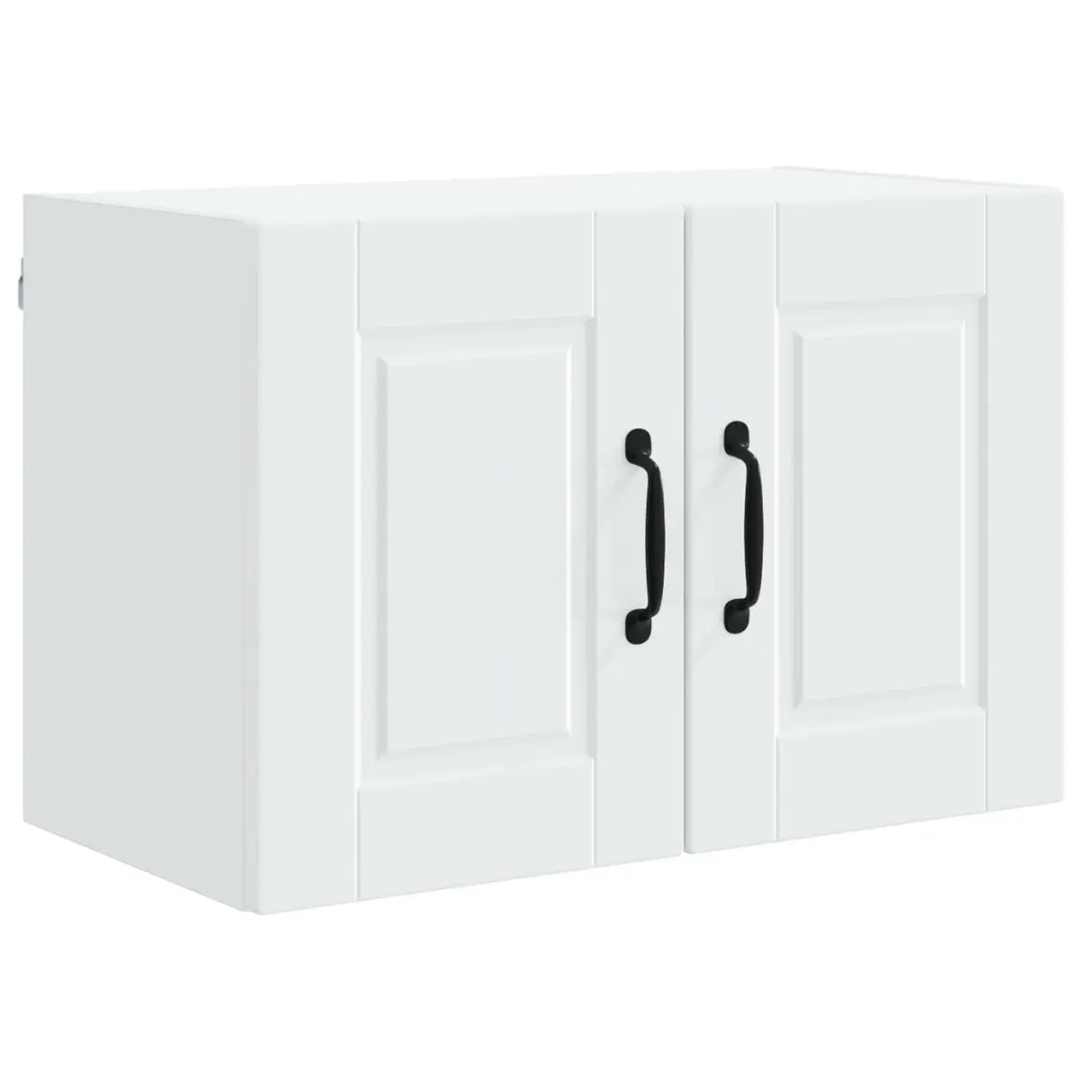 Wall Cabinet Kitchen Storage White 60x31x40cm Engineered Wood Shelf Organizer