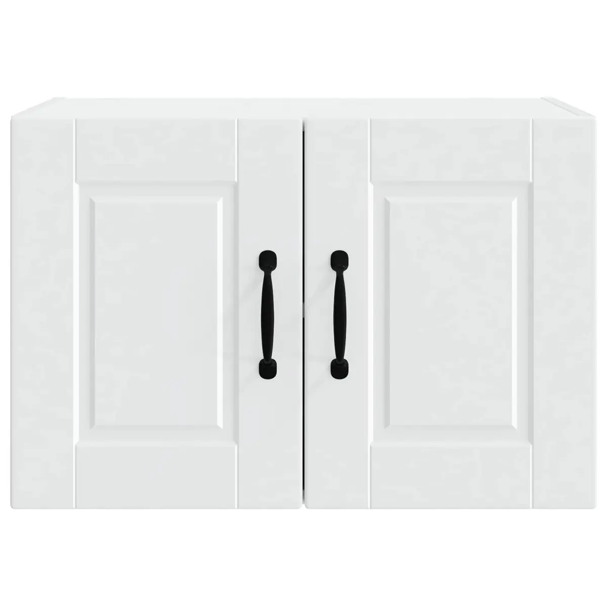 Wall Cabinet Kitchen Storage White 60x31x40cm Engineered Wood Shelf Organizer