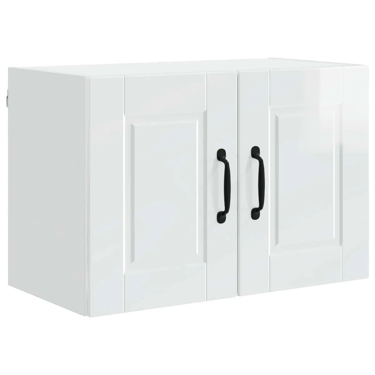 High Gloss White Kitchen Wall Cabinet, 60cm