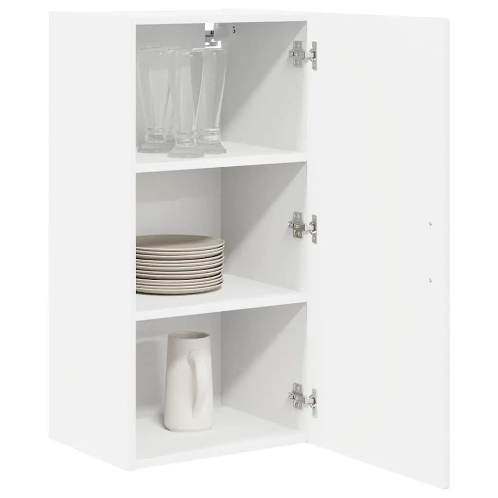 Wall-Mounted Kitchen Cabinet 40x31x80cm in White