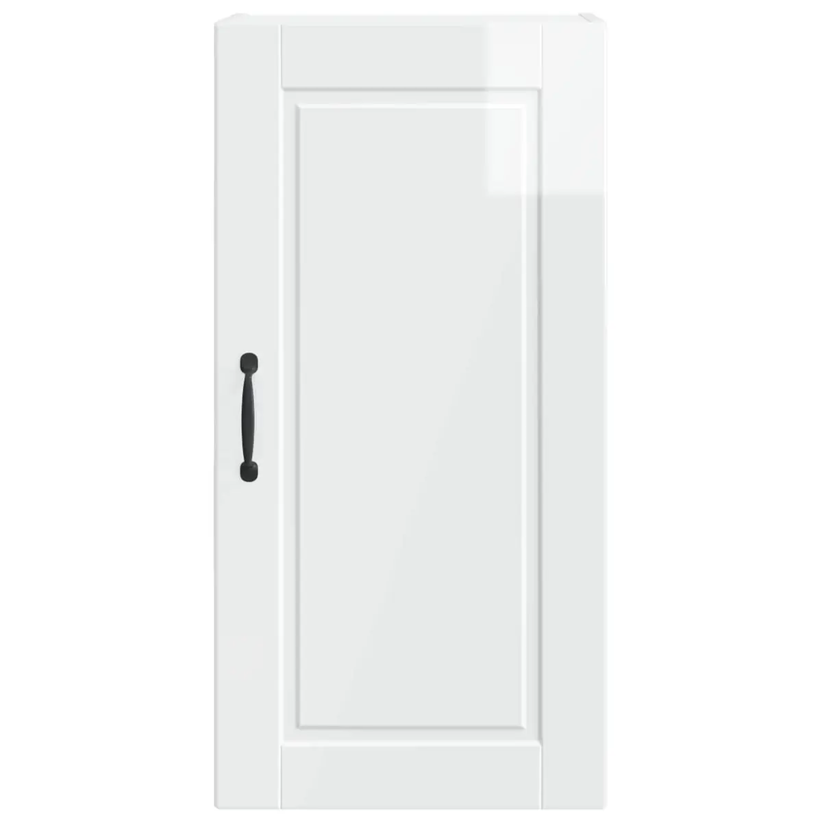 Wall-Mounted High Gloss White Kitchen Cabinet