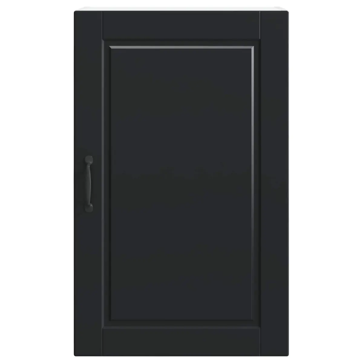50x31x80cm Black Engineered Wood Kitchen Wall Cabinet