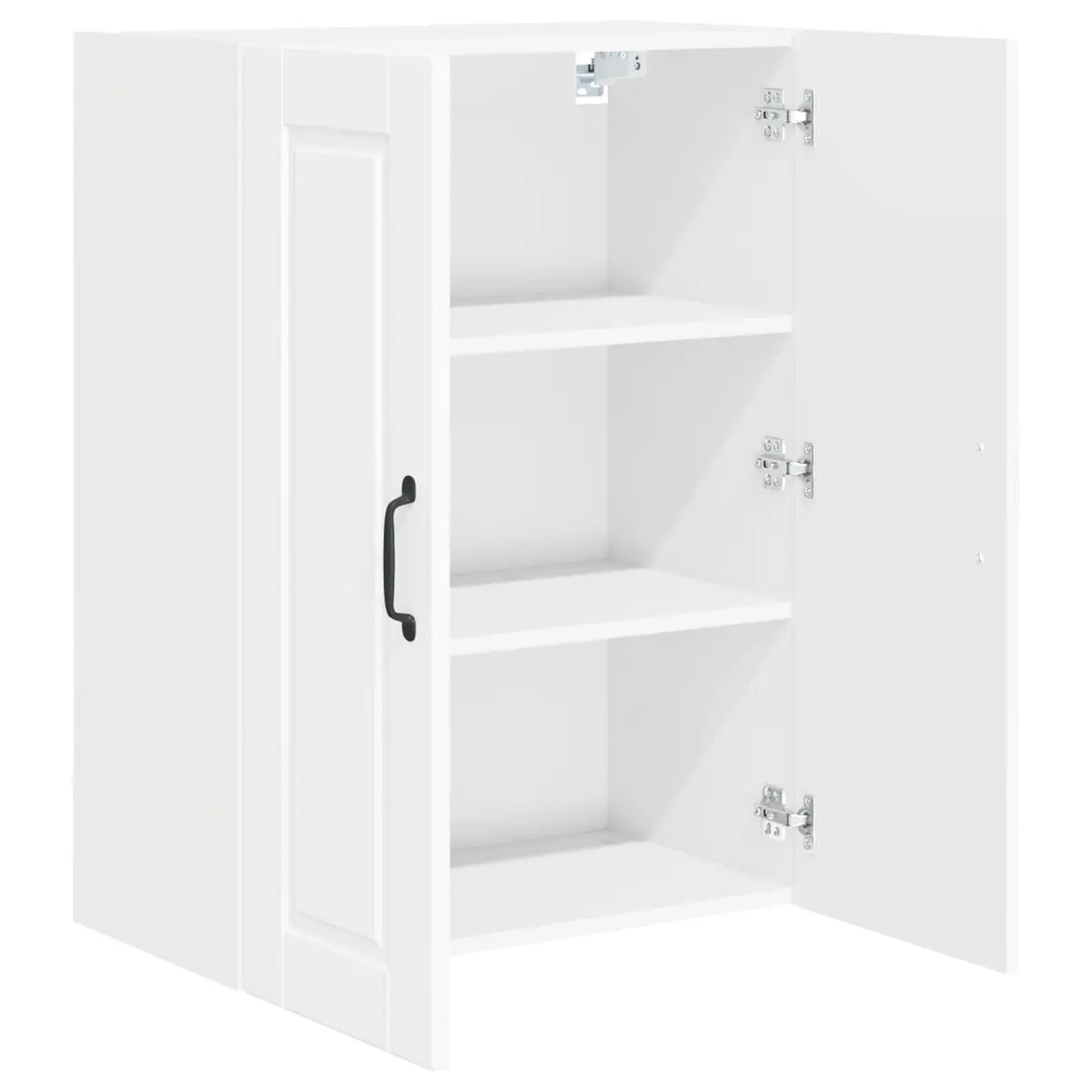 Wall Cabinet High Gloss White 60 x 31 x 80 cm Kitchen Storage Cupboard Shelves