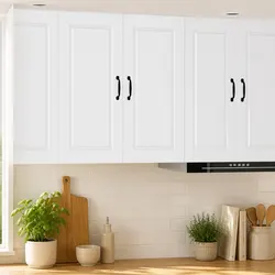 PORTO White Wall Cabinet - Dimensions 80 x 31 x 80 cm