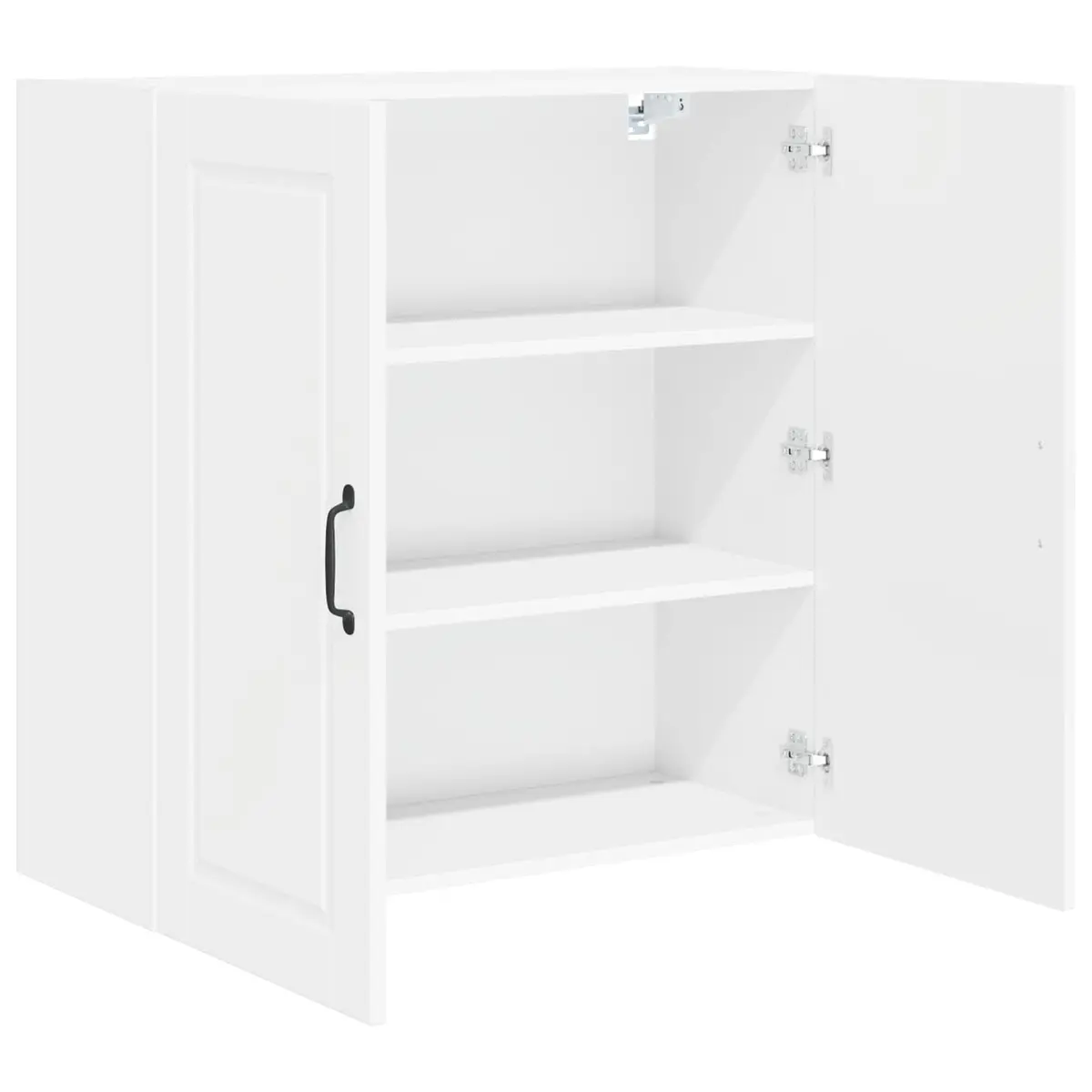 Wall Cabinet Kitchen 80 x 31 x 80 cm White Engineered Wood