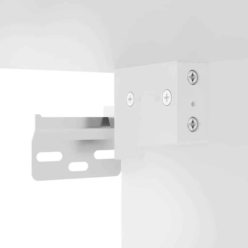 Wall Corner Kitchen Cabinet Black 57x57x80cm