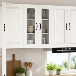 Specifications of the Wall-Mounted Glass Kitchen Cabinet