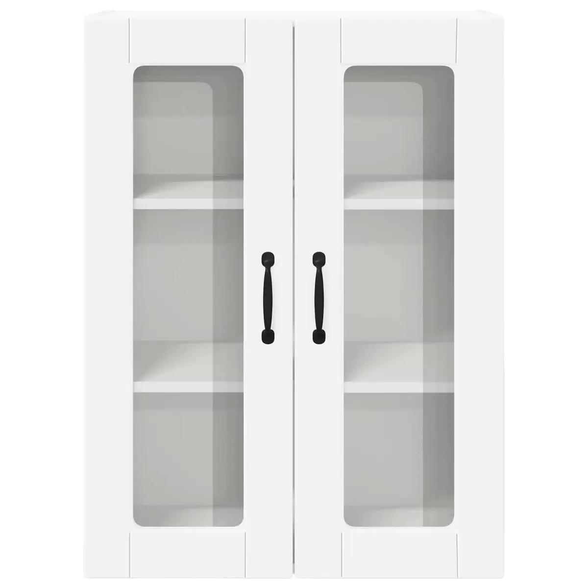 Wall-Mounted Glass Kitchen Cabinet