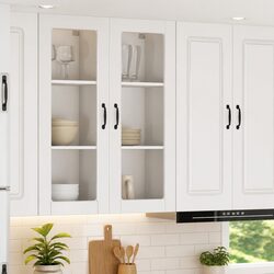 Engineered Wood Wall-Mounted Kitchen Cabinet 40x31x100cm
