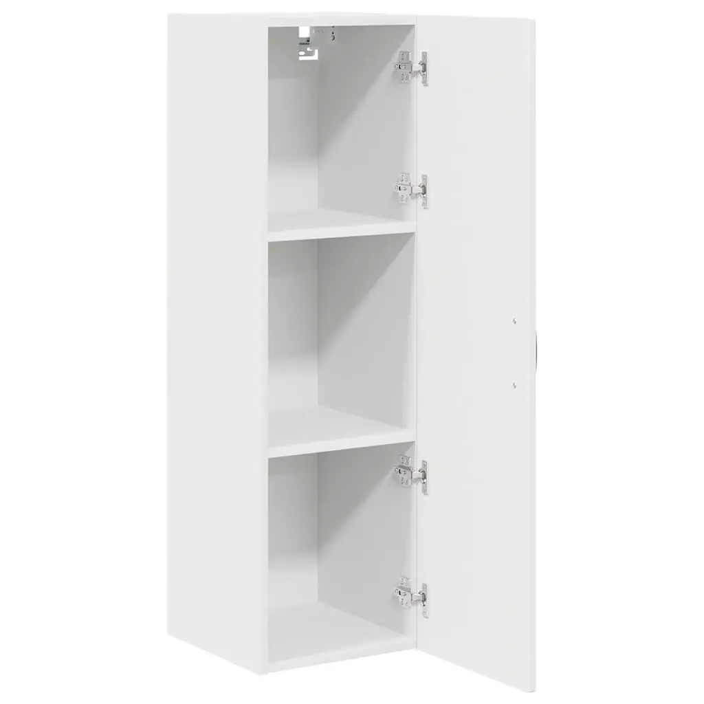 Wall Cabinet Kitchen Storage Unit White 30x31x100cm
