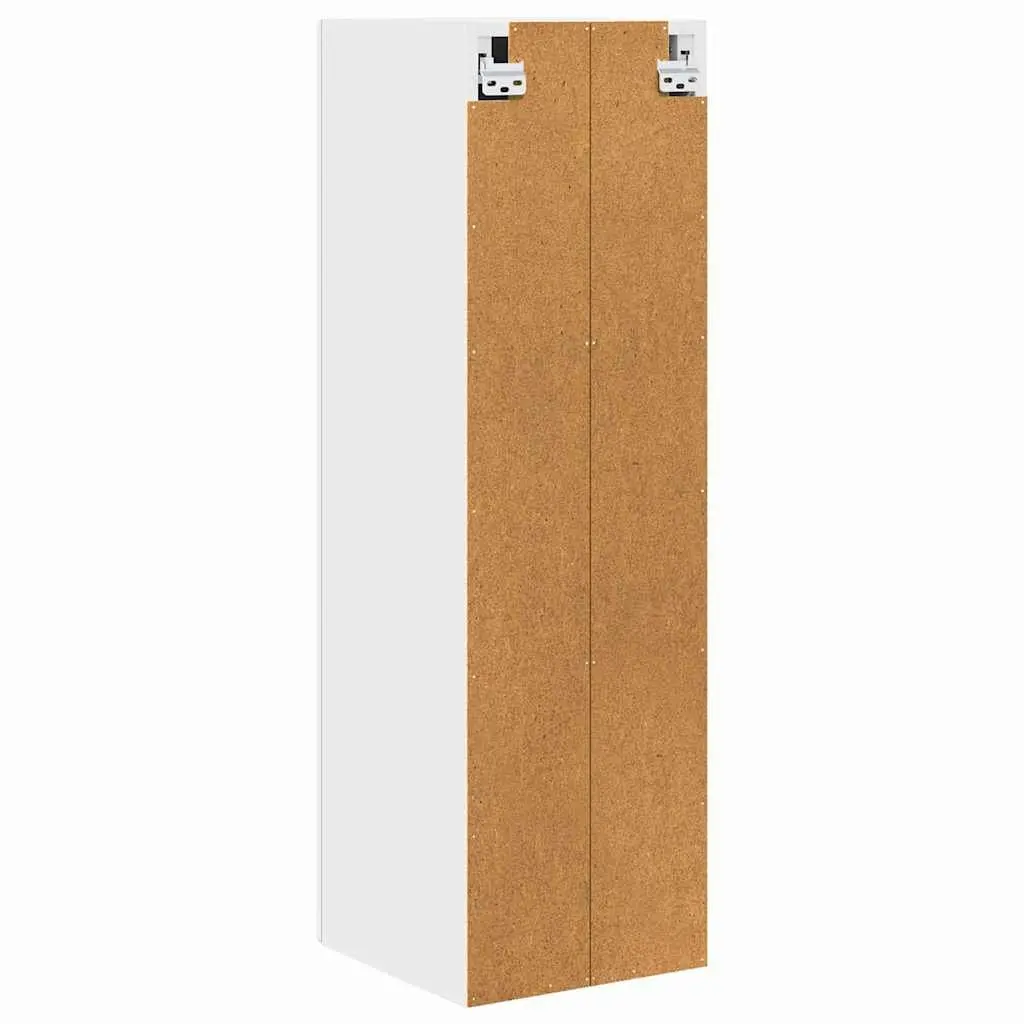Wall Cabinet Kitchen Storage Unit White 30x31x100cm