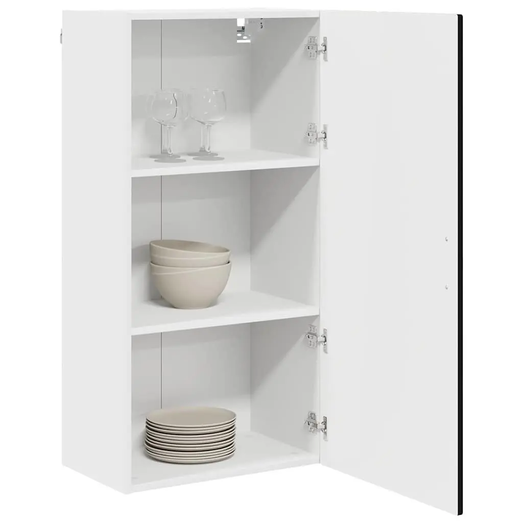 Wall Cabinet Kitchen Storage 50 x 31 x 100 cm Wall Mounted Shelf