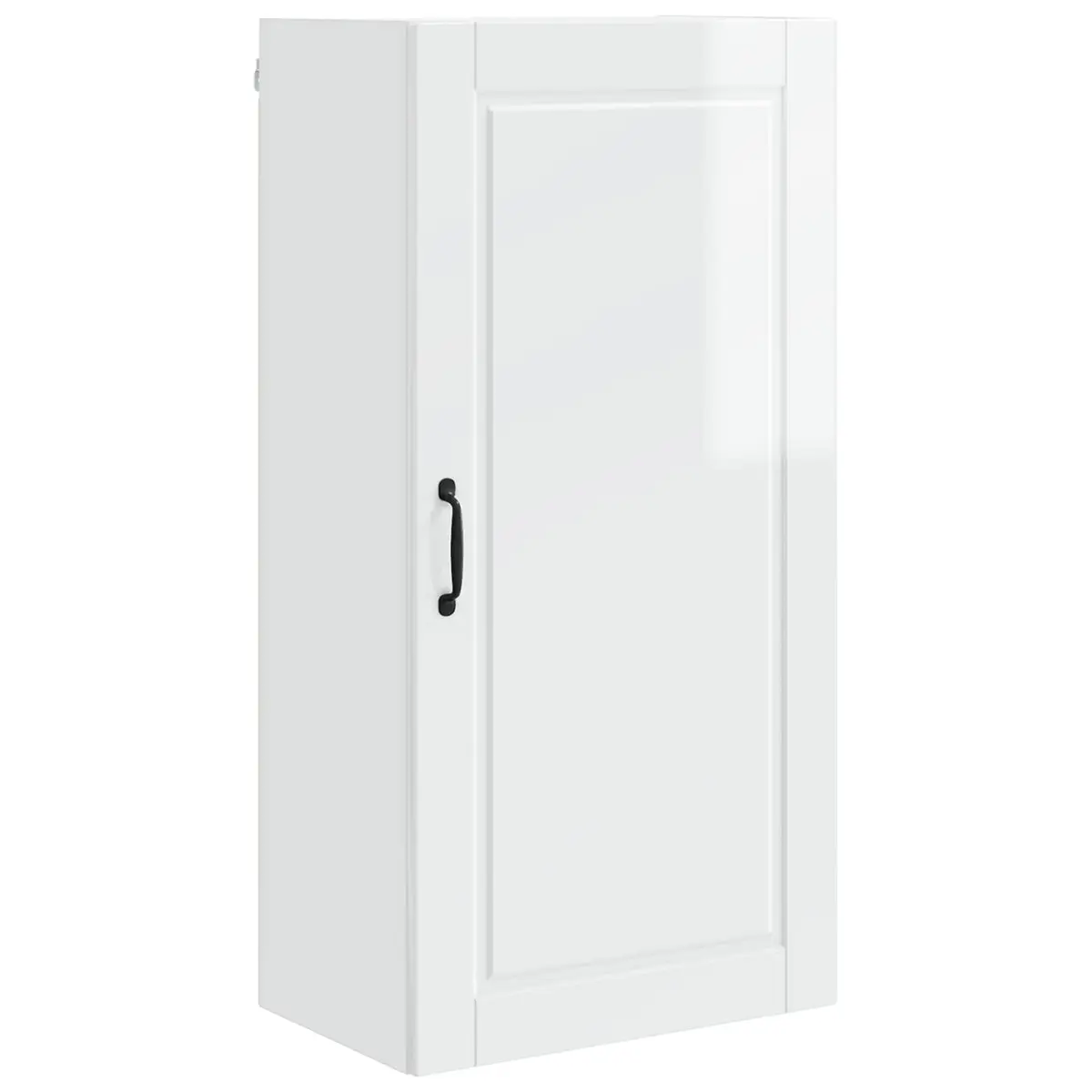 Wall Cabinet Kitchen Storage High Gloss White 50 x 31 x 100 cm