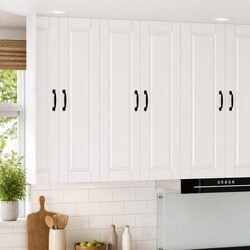 Wall Cabinet Dimensions 60 x 31 x 100 cm in High Gloss White