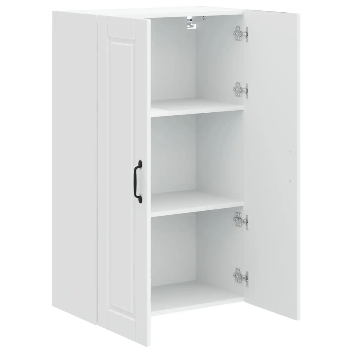 Kitchen Wall Cabinet Indoor Use High Gloss White 60 x 31 x 100 cm