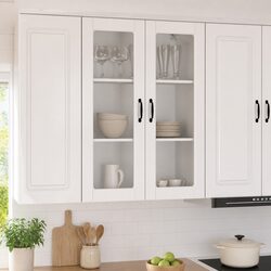 Specifications of Wall-Mounted High Gloss White Cabinet