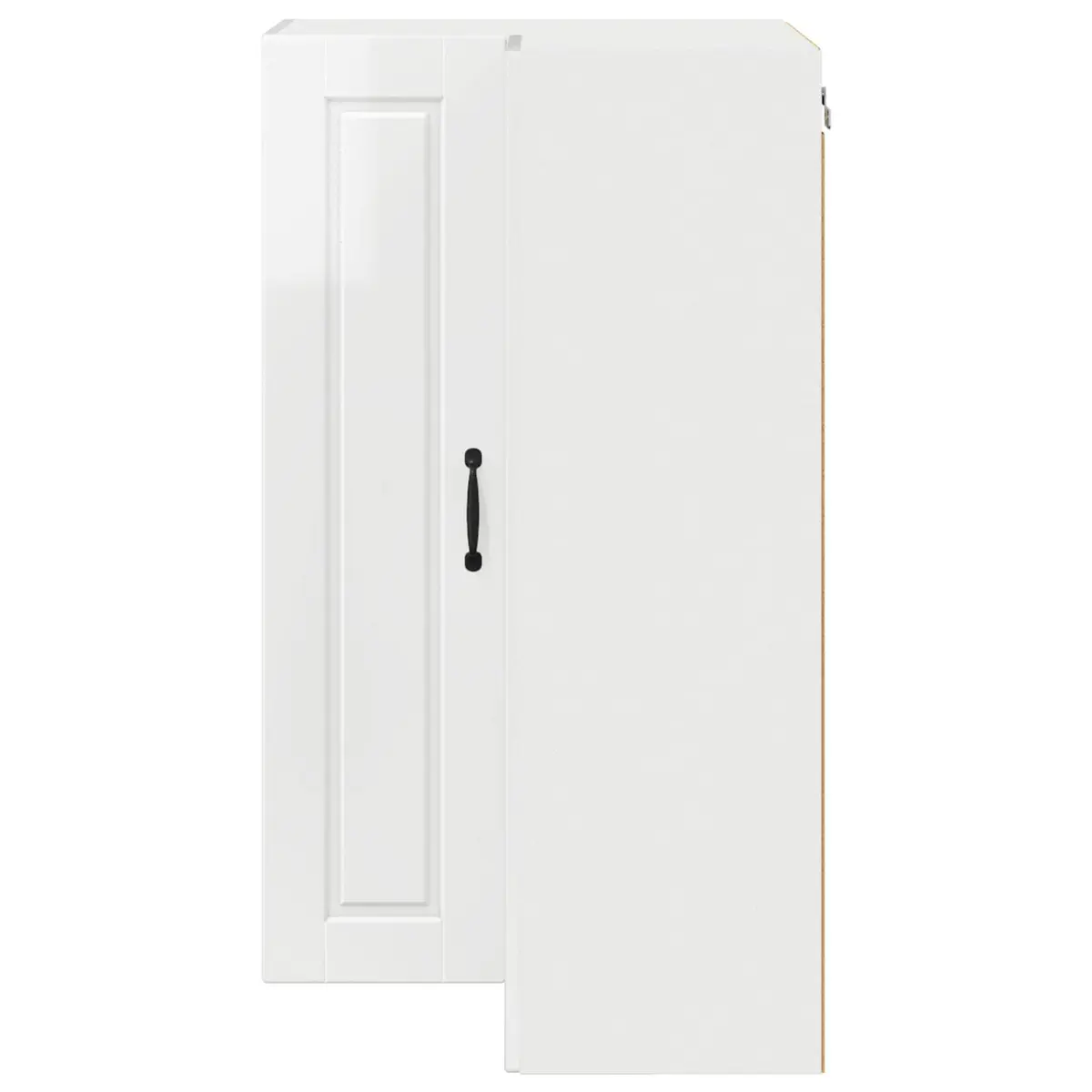 High Gloss White Kitchen Corner Cabinet