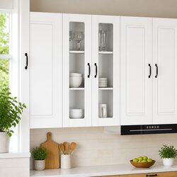 Wall Kitchen Cabinet Specifications: 60x31x100cm, White