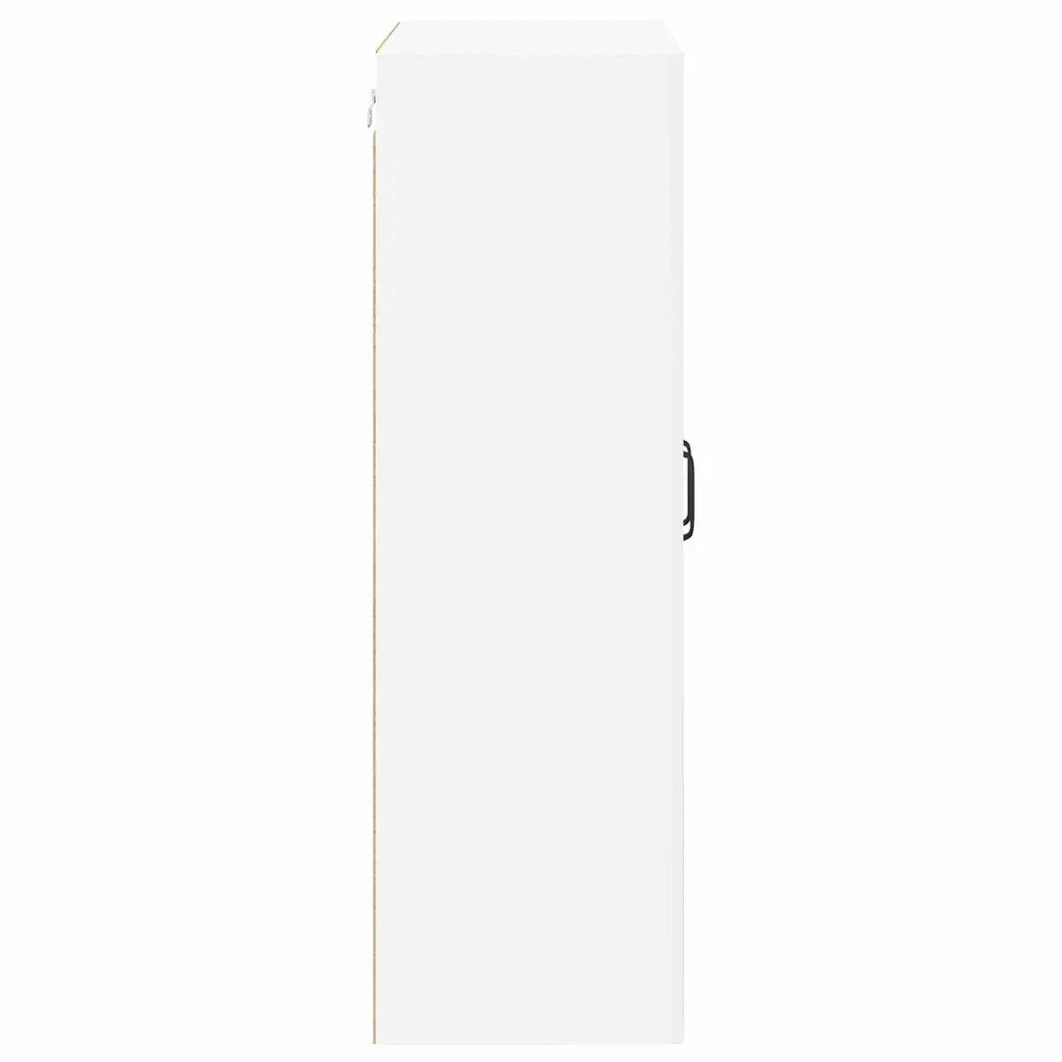 Wall Glass Kitchen Cabinet White 60x31x100cm Storage Shelves Engineered Wood