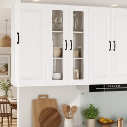 Specifications of High Gloss White Wall Glass Cabinet