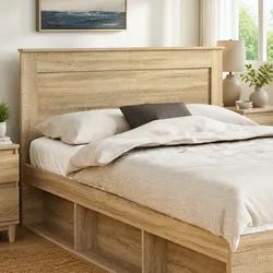 Sonoma Oak Headboard Specifications: 150cm Wide