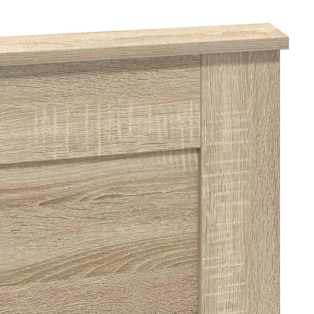 Headboard Modern Bedroom 135cm Sonoma Oak Brown Engineered Wood Furniture