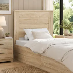Sonoma Oak Headboard, 90cm Width, Engineered Wood