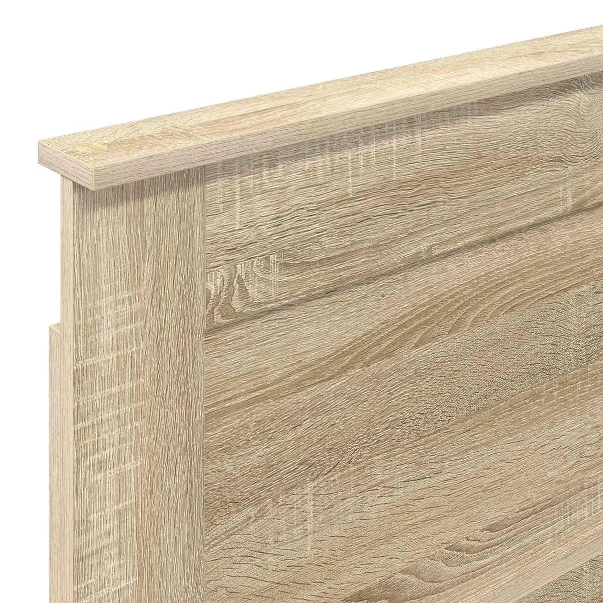 Sonoma Oak Headboard, 90cm Width, Engineered Wood