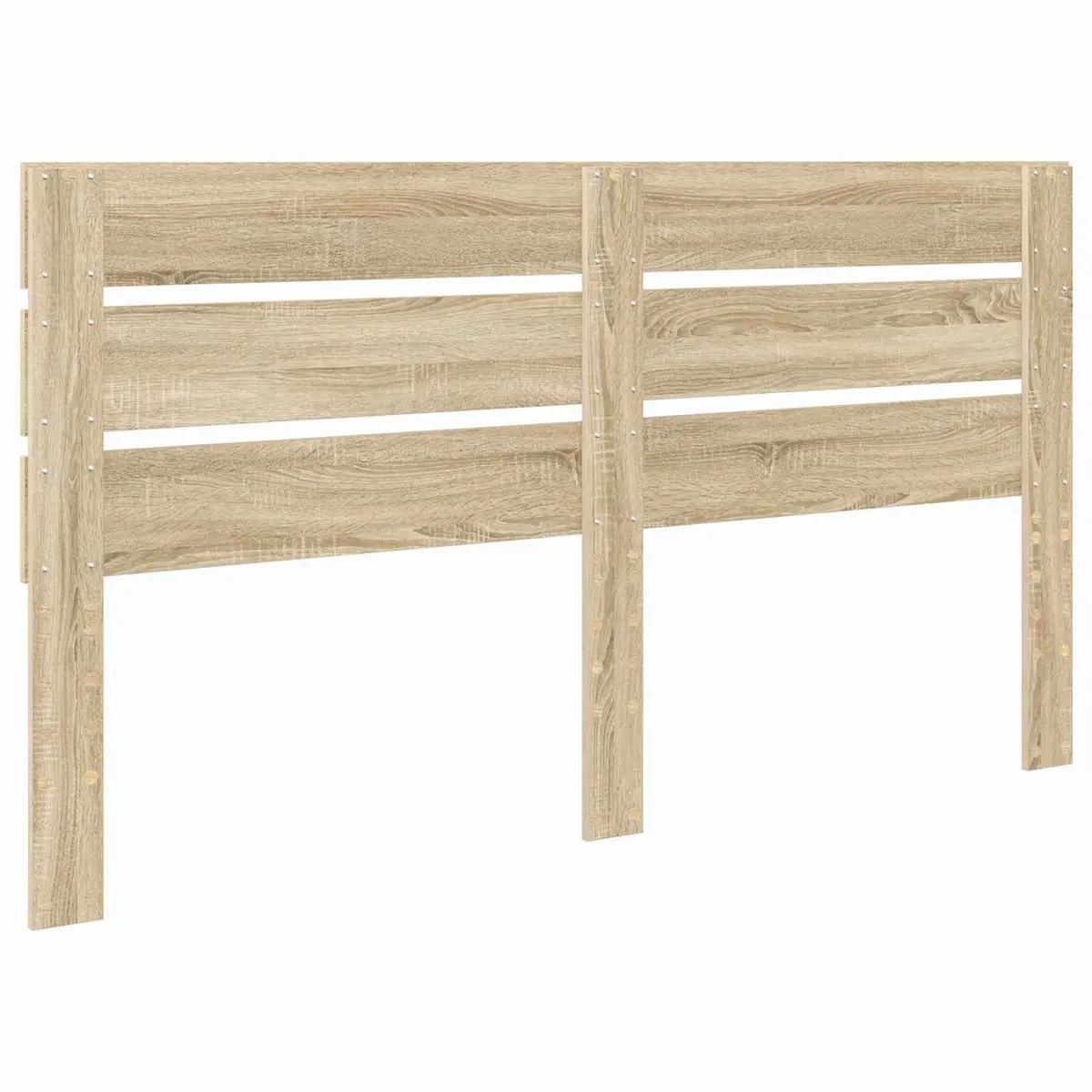 Headboard Sonoma Oak 100 cm Brown Engineered Wood Modern Rectangular Bedroom