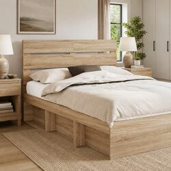 Specifications of Minimalist Engineered Wood Headboard