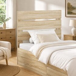 Specifications of Rectangular Headboard in Sonoma Oak