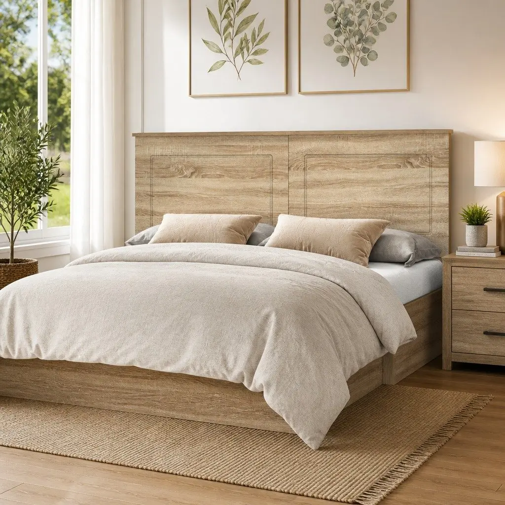 Sonoma Oak Wall-Mounted Headboard 100 cm