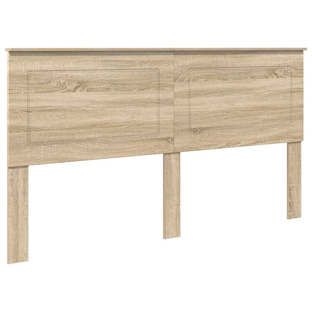 Sonoma Oak Wall-Mounted Headboard 100 cm