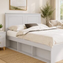 Specifications of White Wall-Mounted Headboard 100 cm