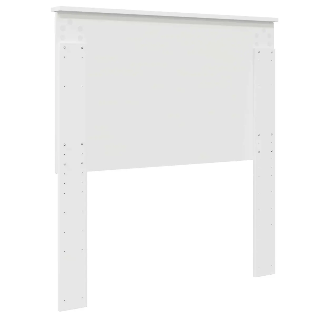 White Wall-Mounted Headboard 100 cm