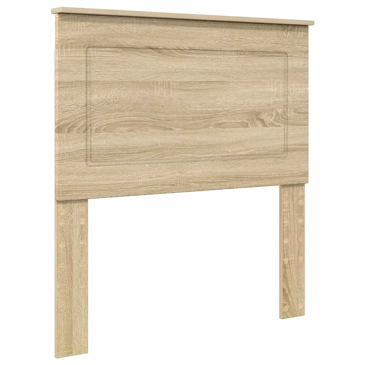 Headboard Sonoma Oak 100 cm Wall-Mounted Bedroom Furniture Adjustable Height