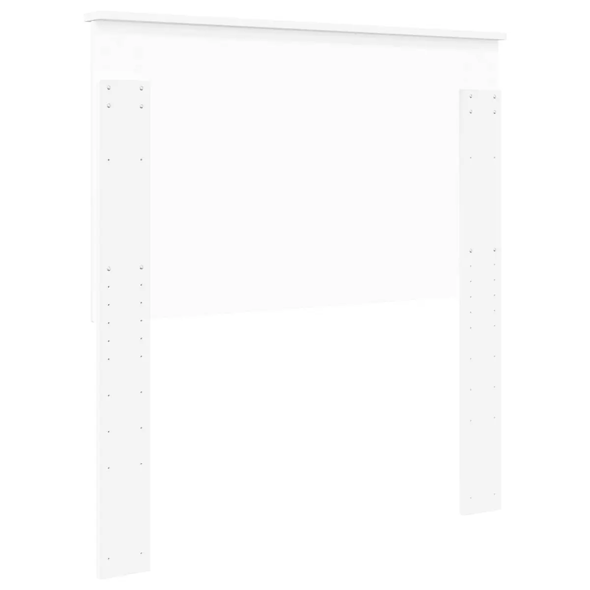 White Engineered Wood Headboard 90cm with Instructions