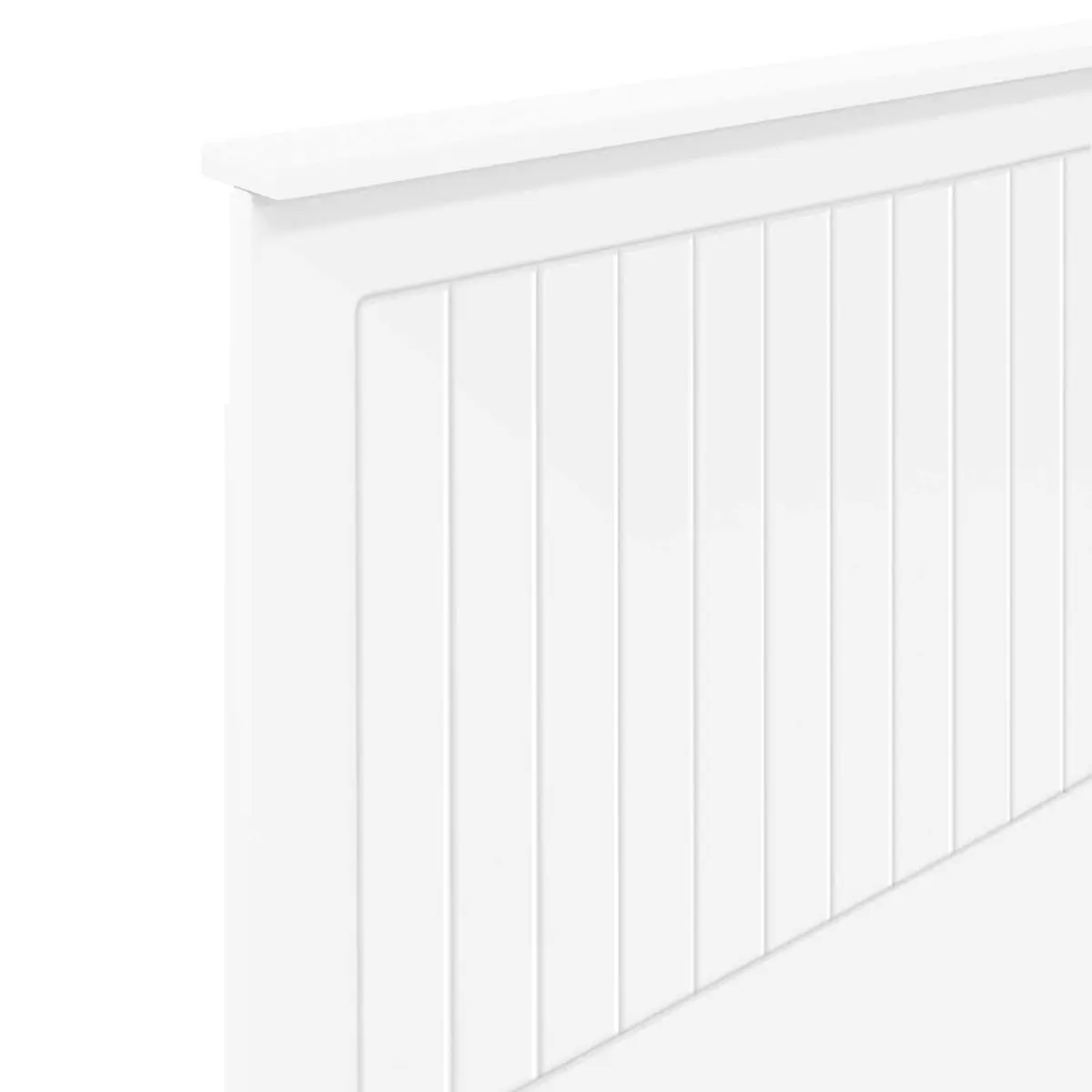 White Engineered Wood Headboard 90cm with Instructions