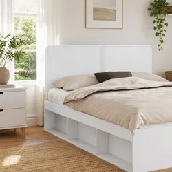 Specifications for White Engineered Wood Headboard