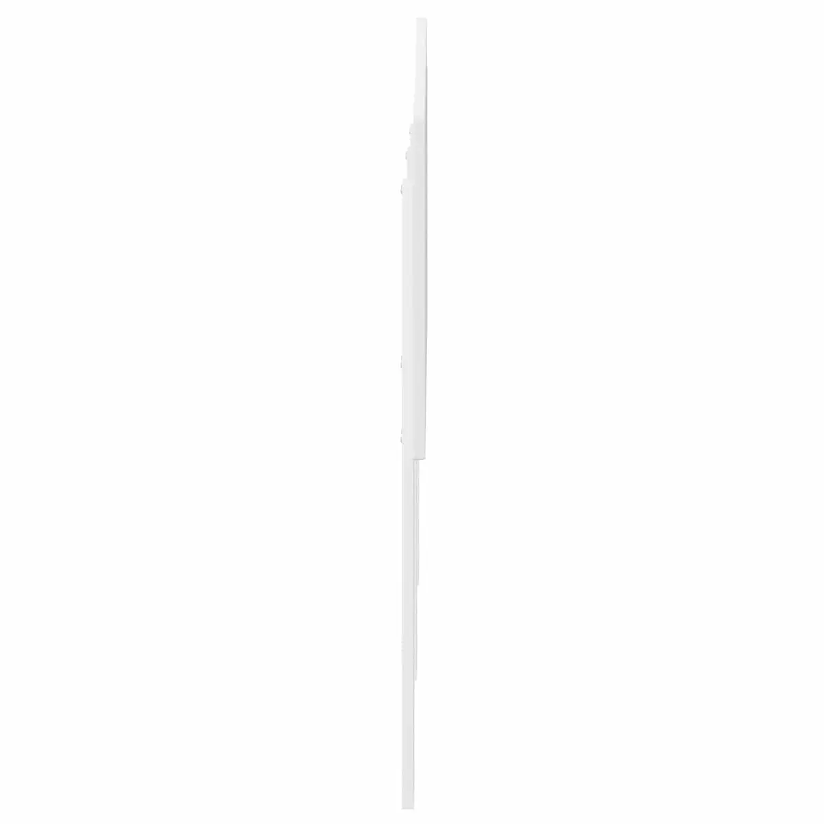 Engineered Wood Wall-Mounted White Headboard, 1x Included