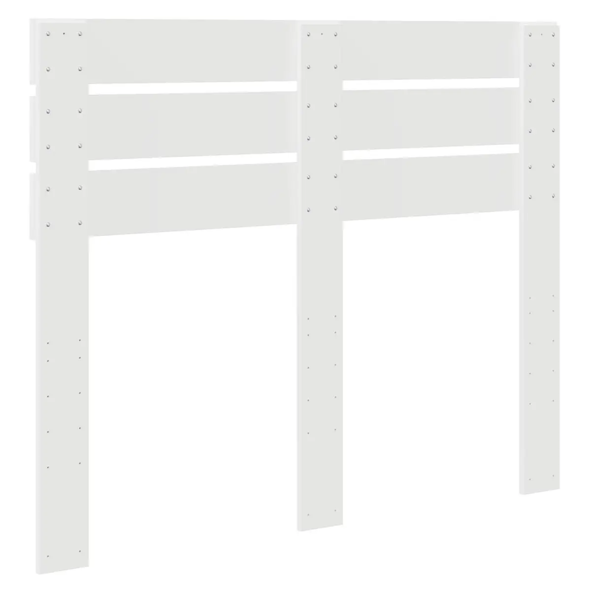 Rectangular Headboard in White Engineered Wood