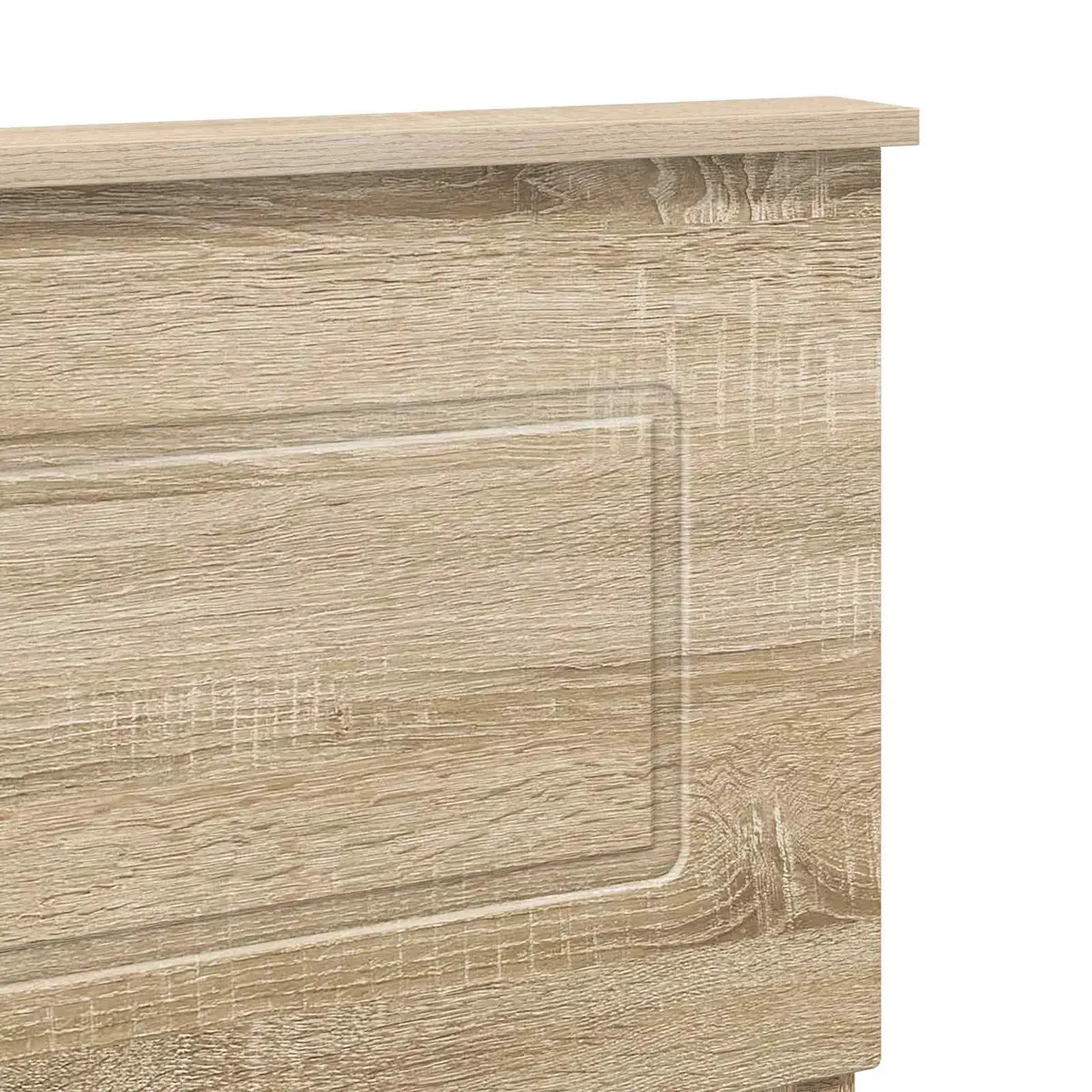 Engineered Wood Brown Headboard with Easy Care